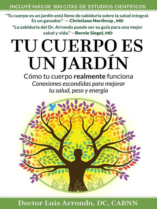 Title details for Tu Cuerpo Es Un Jardin by Dr. Luis Arrondo - Available